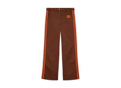 adidas x GUCCI Jersey Trousers "Dark Brown"