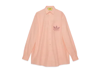 adidas x GUCCI Fil A Fil Shirt "Pink"