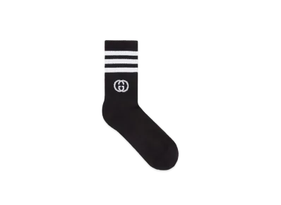 adidas x GUCCI Ankle Socks "Black/White"