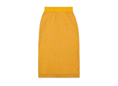 adidas x GUCCI GG Tulle Skirt "Yellow"