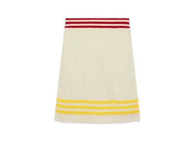 adidas x GUCCI Cotton Skirt "Ivory"