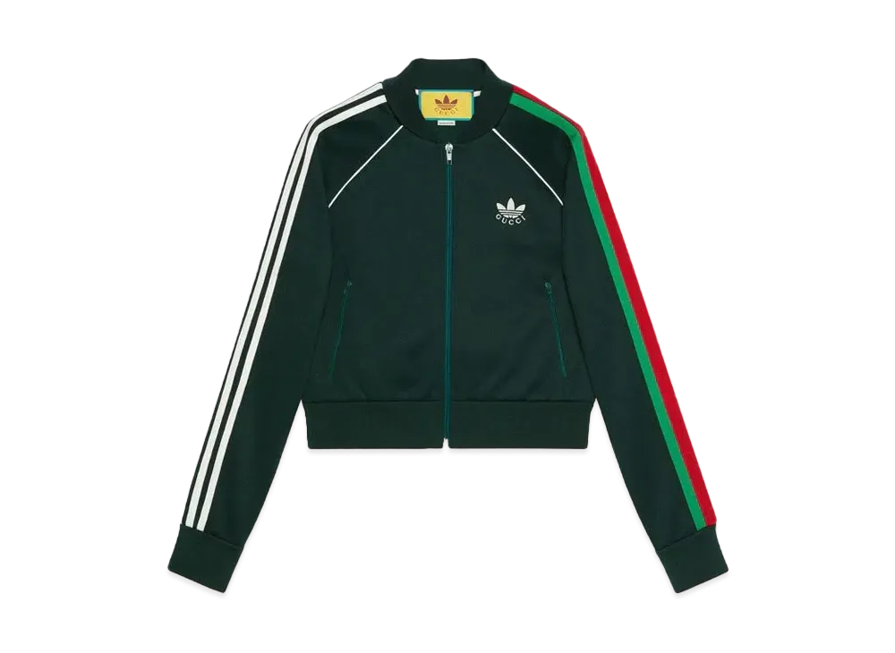 adidas x GUCCI Zip Jacket "Dark Green"