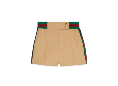 adidas x GUCCI Jacquard Shorts "Beige"