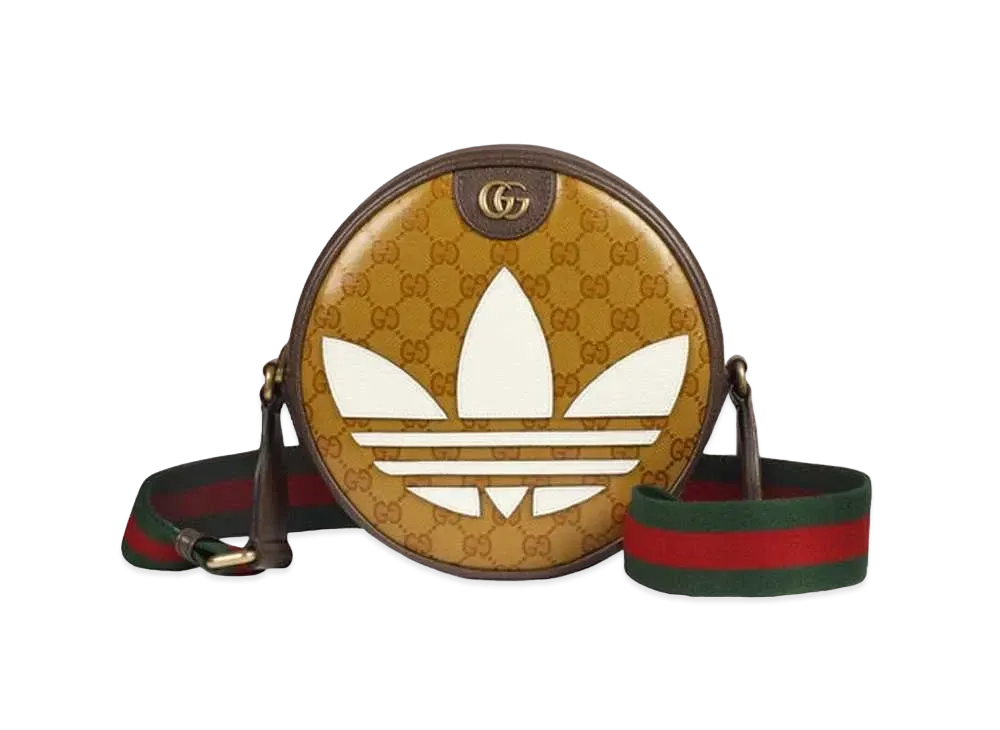 adidas x GUCCI Ophidia Small Shoulder Bag "Beige/Brown"