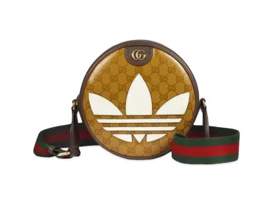 adidas x GUCCI Ophidia Small Shoulder Bag "Beige/Brown"