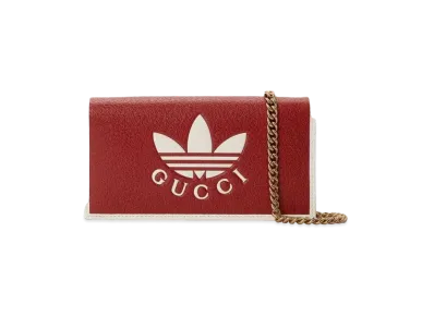 adidas x GUCCI Wallet With Chain "Red"