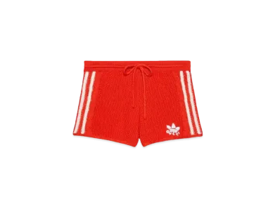 adidas x GUCCI Knit Shorts "Red"