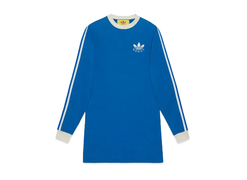adidas x GUCCI T-Shirt Dress "Blue"