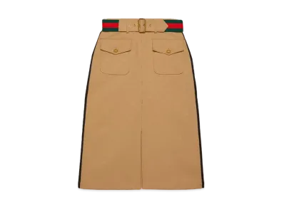 adidas x GUCCI Jacquard Skirt "Beige"