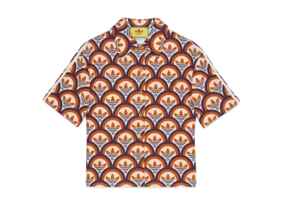 adidas x GUCCI Interlocking G & Trefoil Shirt "Multi"