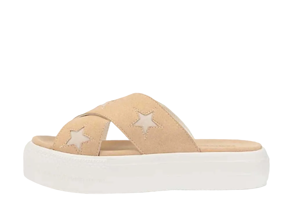 Converse CV Sandal Plts Crossbelt "Beige"