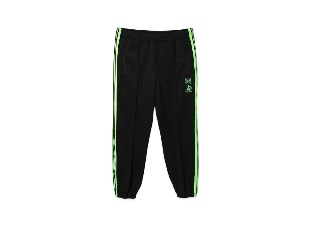 Needles x End of the World Track Pant "Black/Green"