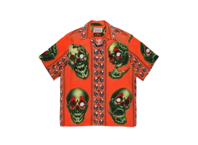WACKO MARIA 56 TATTOO STUDIO / HAWAIIAN SHIRT #2 "Orange"