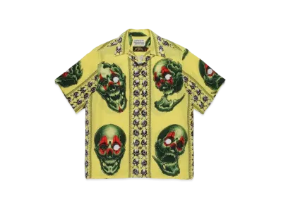 WACKO MARIA 56 TATTOO STUDIO / HAWAIIAN SHIRT #2 "Yellow"