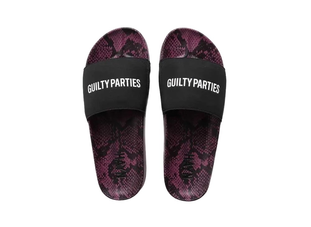 WACKO MARIA HAYN / PYTHON SANDALS "Purple"