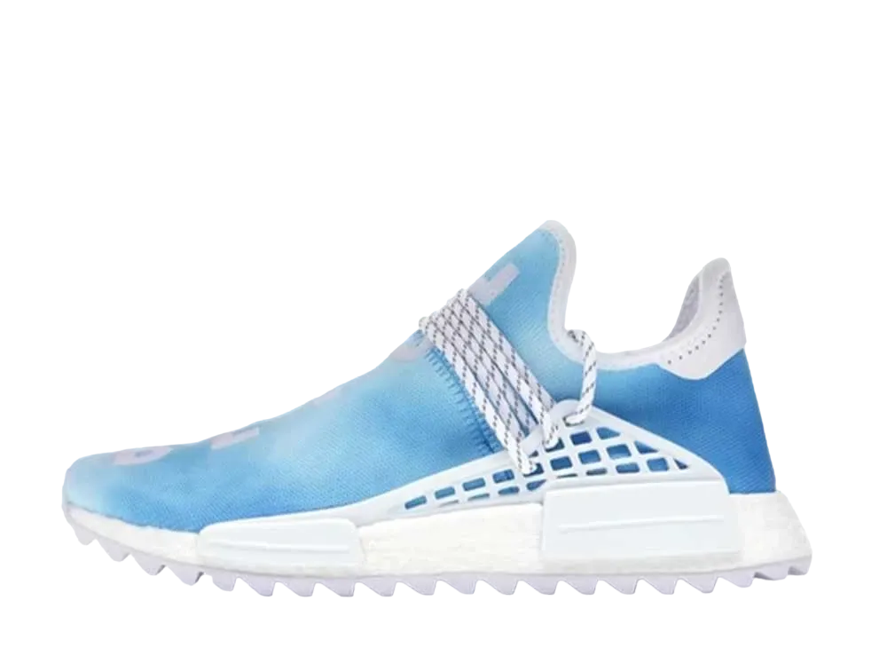 Pharrell × adidas NMD Hu China Pack Peace "Blue"