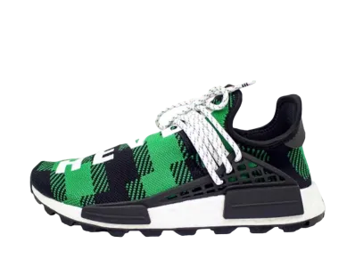 Pharrell × adidas NMD Hu X BBC "Green Plaid"