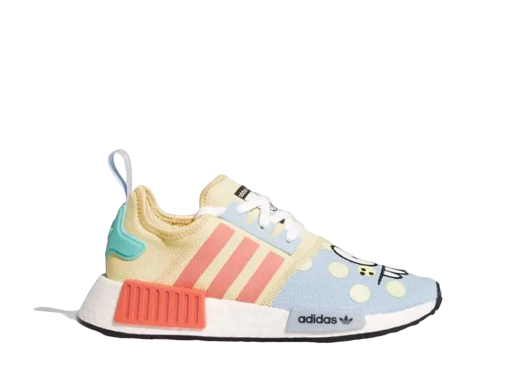 Kevin Lyons × adidas GS NMD R1 "Sand/Brigt Coral/Clear Sky"