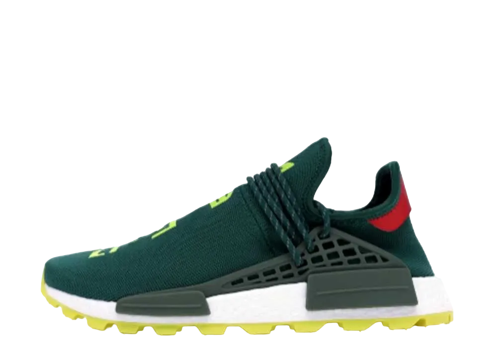 Pharrell × adidas NMD Hu NERD "Green Yellow"