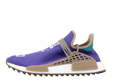 Pharrell × adidas NMD Hu Respira "Purple/White"