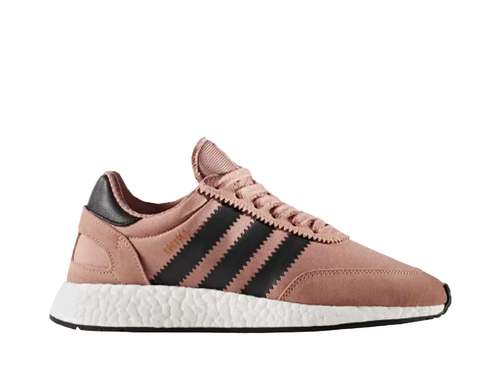 アディダス ウィメンズ イニキ ランナー "ロウ ピンク コア ブラック"