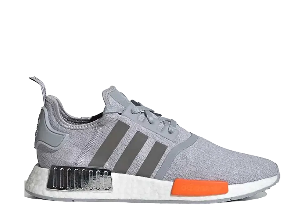 アディダス NMD R1 "ハロー シルバー バイア オレンジ"