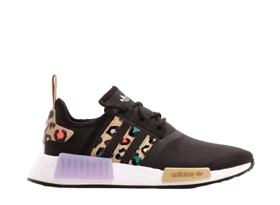 adidas Women's NMD R1 "Black Purple Leopard"
