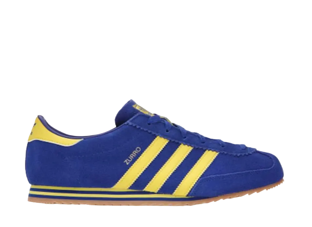 アディダス ゾロ SPZL "ボウルド ブルー ブライト イエロー"