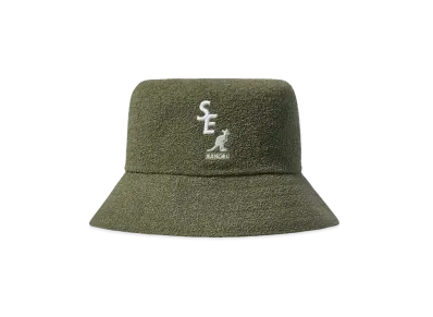 WIND AND SEA X KANGOL BERMUDA BUCKET "Green"