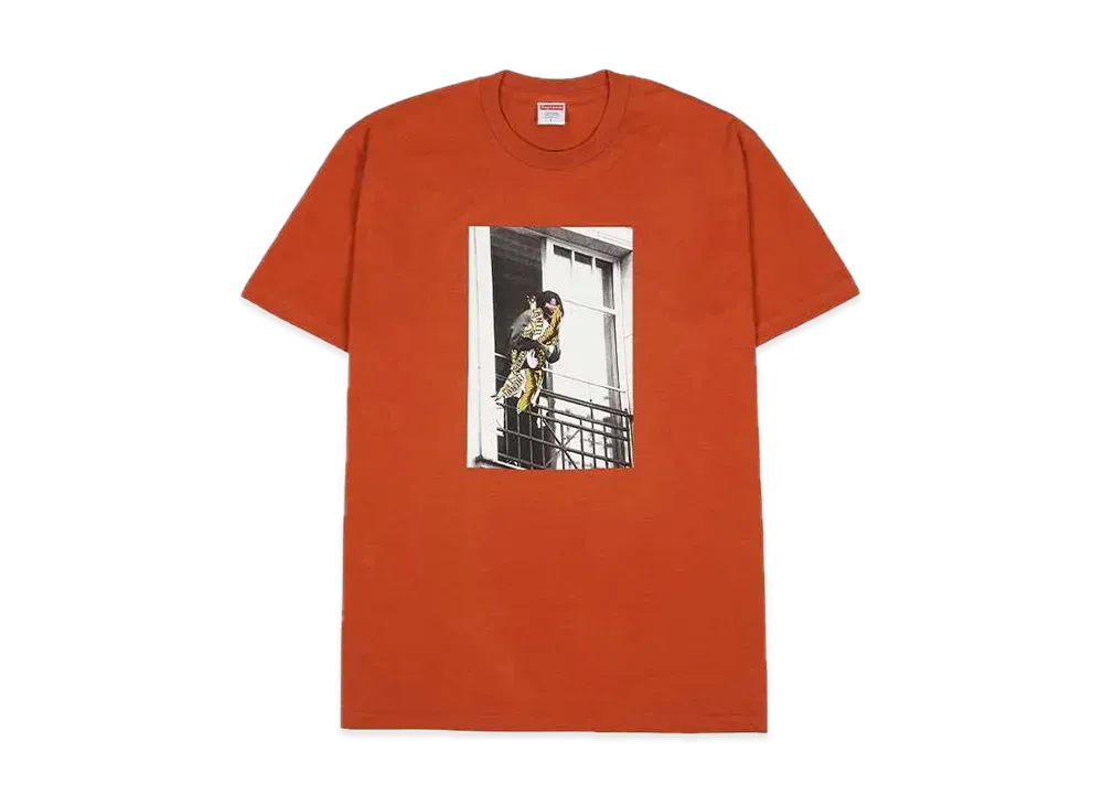 シュプリーム アンチ ヒーロー バルコニー Tシャツ "オレンジ"