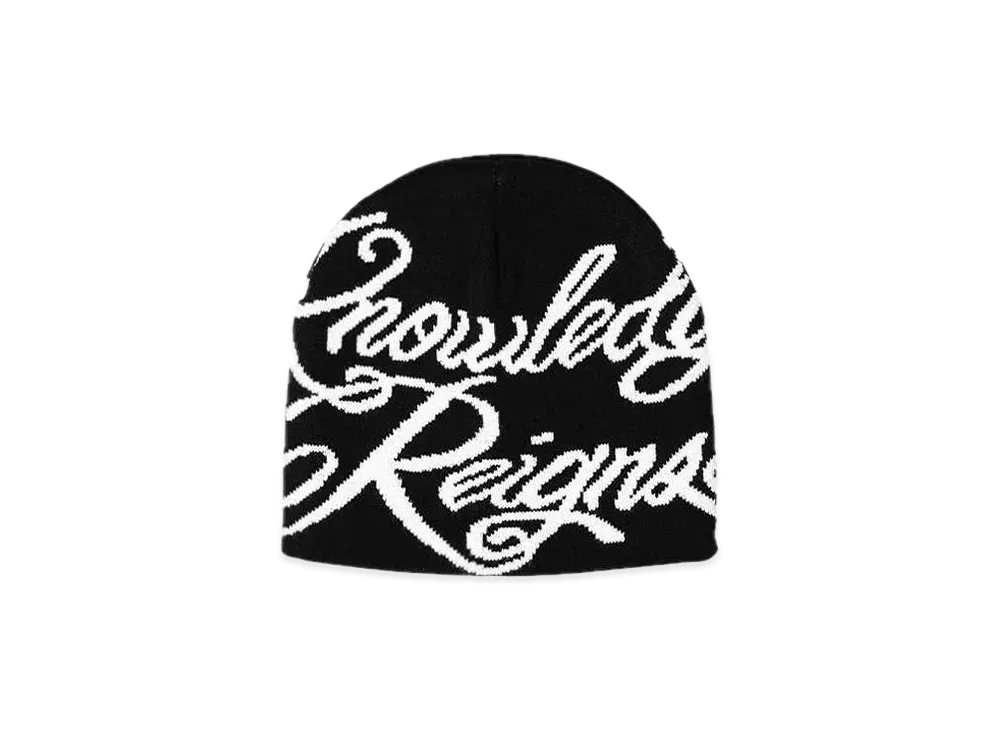 Supreme Knowledge Reigns Beanie "Black"