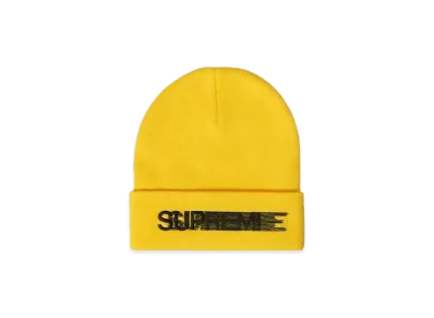 Supreme Motion Logo Beanie "Yellow" (20SS)