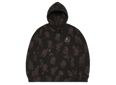 Jordan A ma maniere Allover Print Fleece Hoodie "Black"