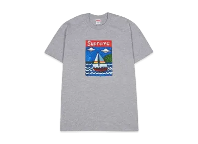 Supreme Sailboat Tee "Grey"