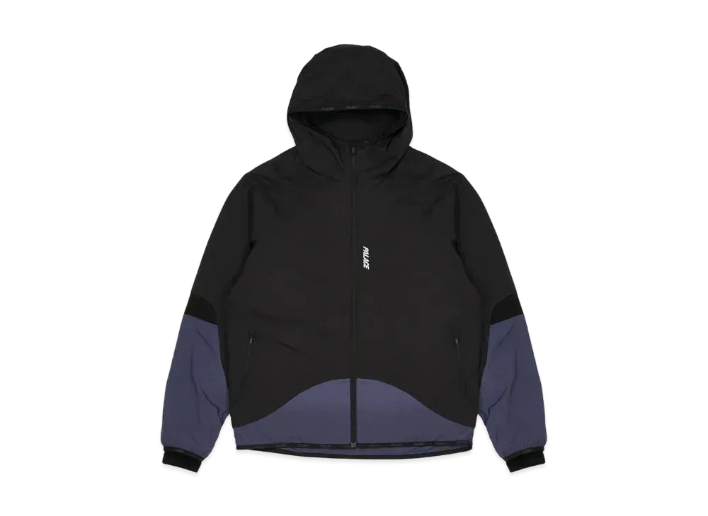 PALACE FRONT RUNNER JACKET "Black / Navy"