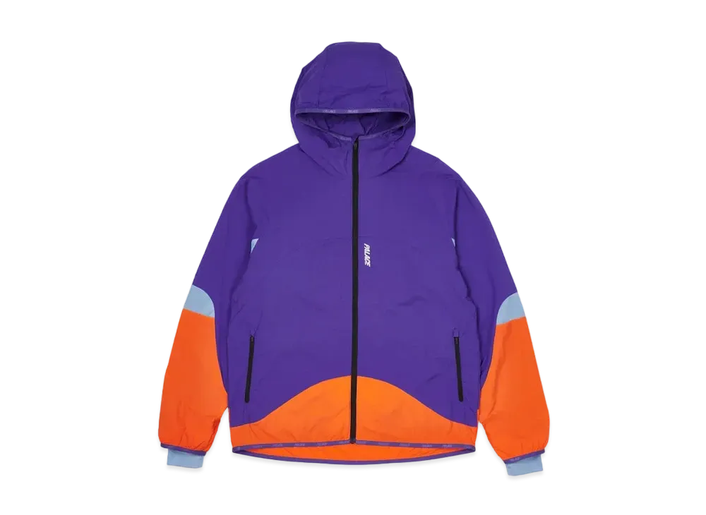 PALACE FRONT RUNNER JACKET "Purple / Orange"
