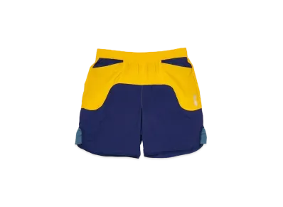 PALACE FRONT RUNNER SHORTS "Navy / Yellow"