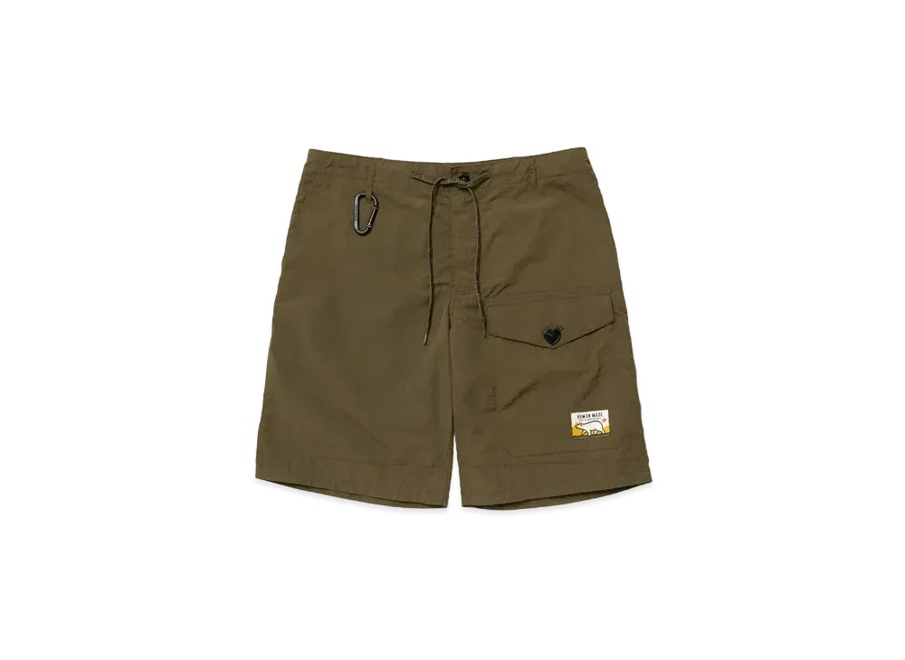HUMAN MADE NYLON MILITARY SHORTS "Olive"