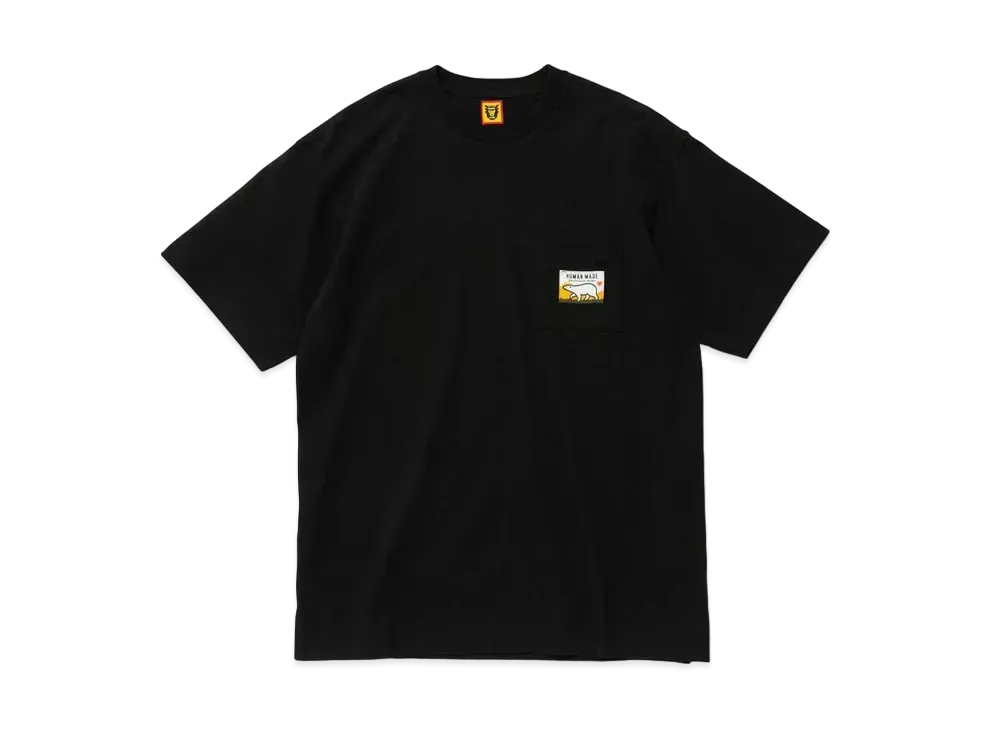 HUMAN MADE POCKET T-SHIRT "Black"