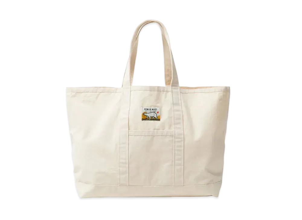 HUMAN MADE GROCERY TOTE BAG "White"