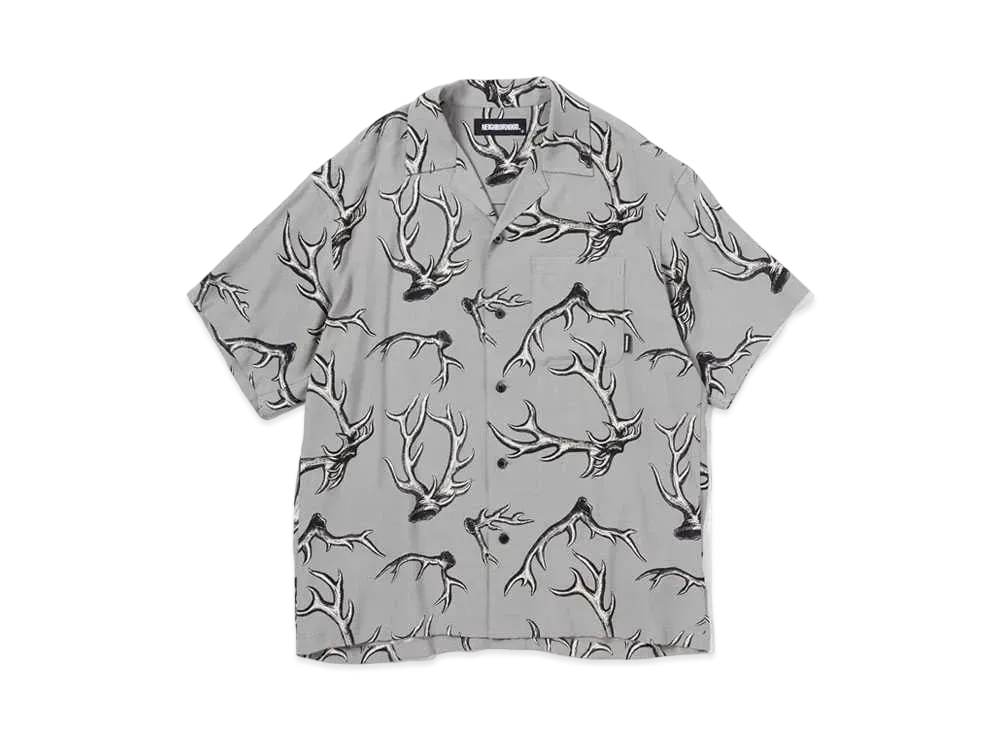 NEIGHBORHOOD HORN / R-SHIRT . SS "Grey"