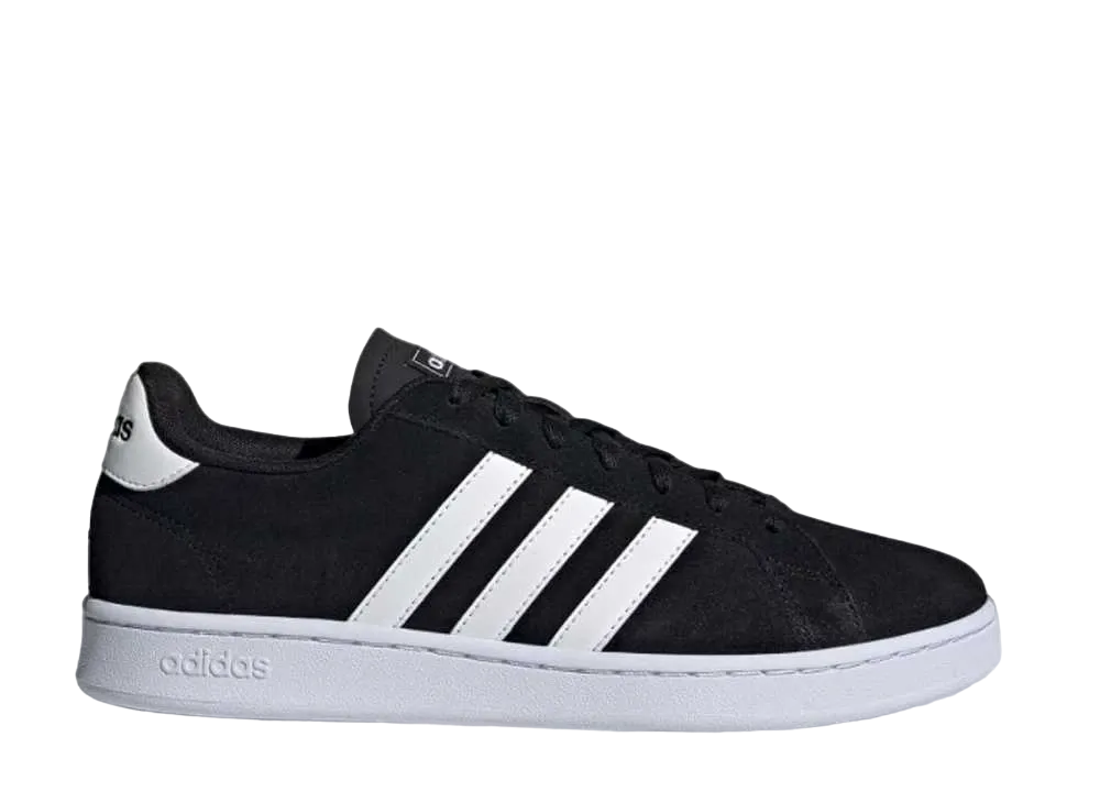 アディダス グランドコート "コアブラック/フットウェアホワイト/コアブラック"