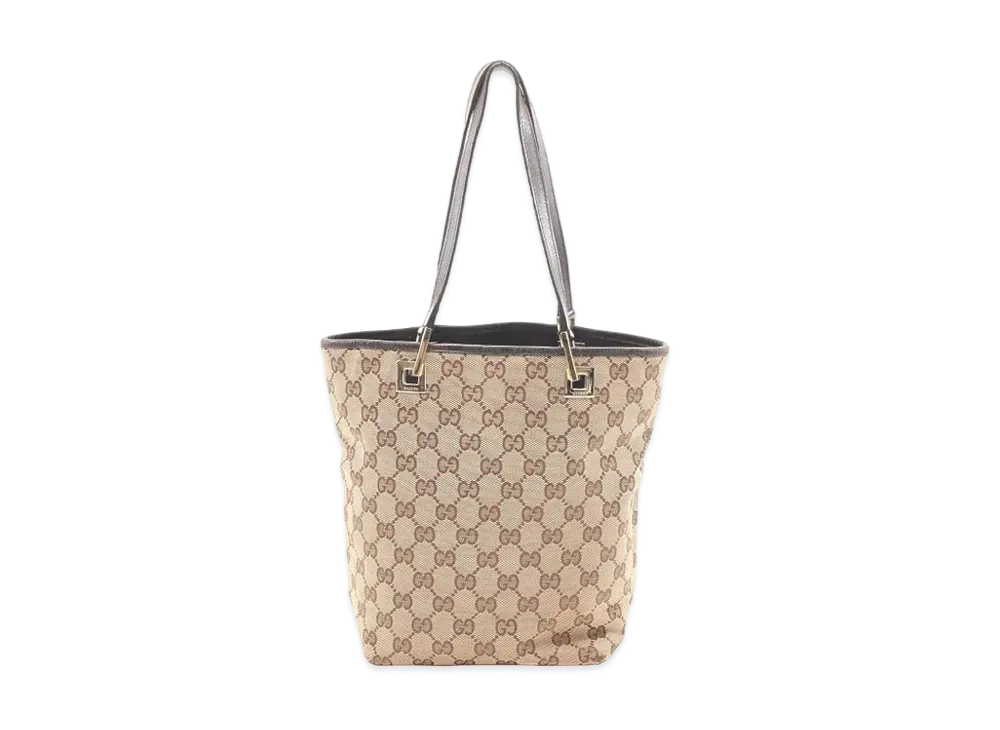 GUCCI GG Canvas Tote Bag "Beige"