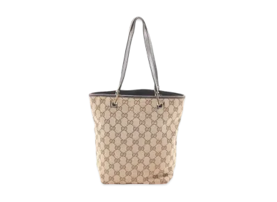 GUCCI GG Canvas Tote Bag "Beige"