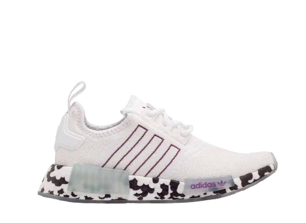 アディダス ウィメンズ エヌ エム ディー R1 "アクティブ パープル スポッティド"