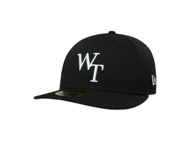 Wtaps x NEWERA 59FIFTY LOW PROFILE / CAP / POLY. TWILL. "Black" 221NENED-HT01