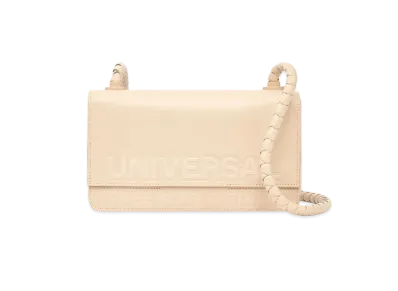 Burberry Emboss Slogan Leather Cross Body Bag "Softphone"