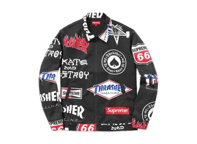Supreme Thrasher Work Jacket "Black"