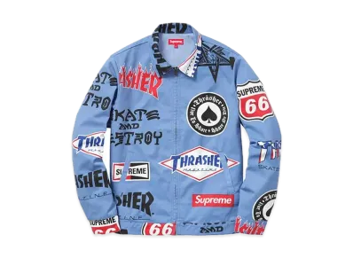 Supreme Thrasher Work Jacket "Blue"