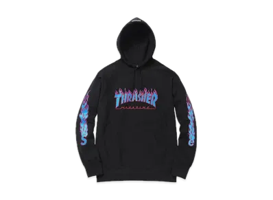 Supreme Thrasher Hooded Sweatshirt "Black"